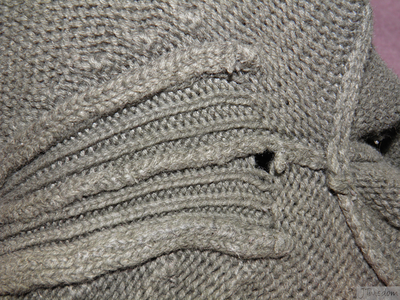 How To Mend A Hole In A Sweater | Bubbling with Elegance and Grace