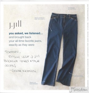 Thank you J.Jill…Tried and True Jeans are a Keeper! | Bubbling with ...