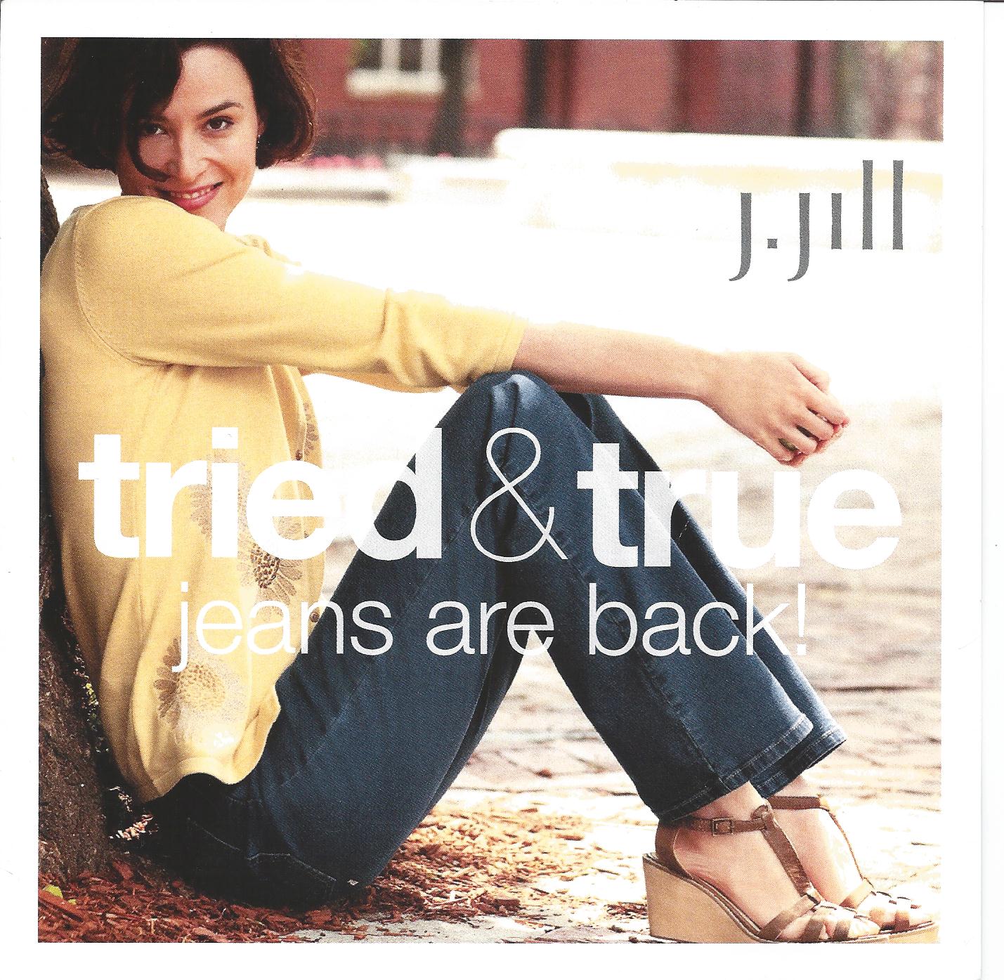 j jill tried and true jeans