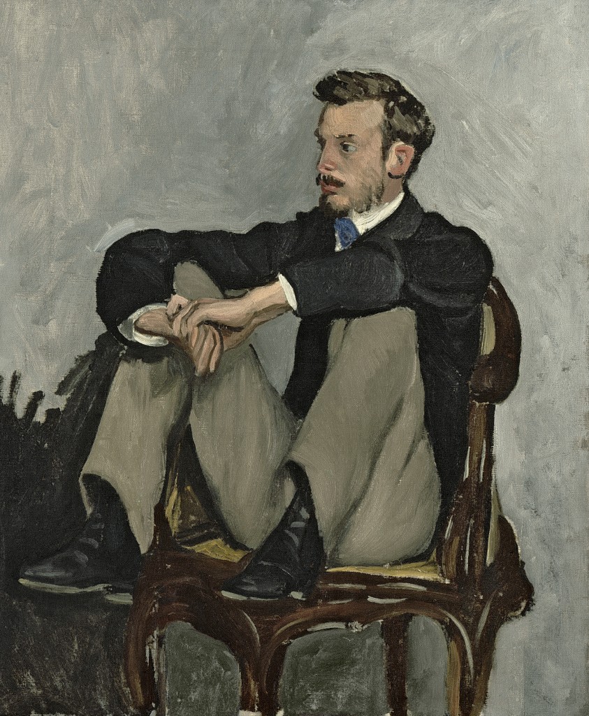 Frédéric Bazille. Pierre-Auguste Renoir, 1867. Musée d’Orsay, Paris, on deposit to the Musée Fabre, Montpellier, DL 1970 3.
