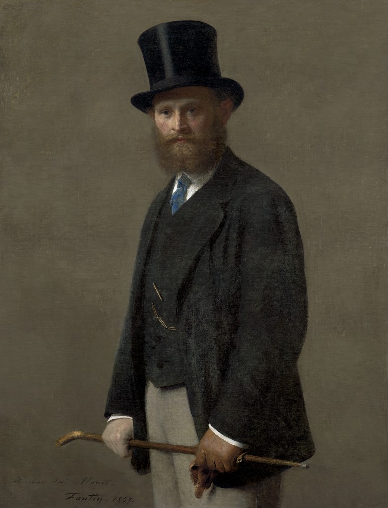 Henri Fantin-Latour. Édouard Manet, 1867. The Art Institute of Chicago, Stickney Fund.