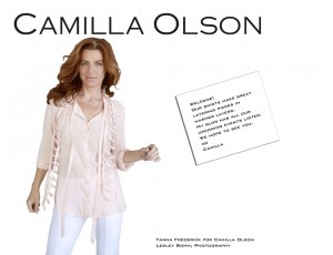 Tanna Frederick for Camilla Olson