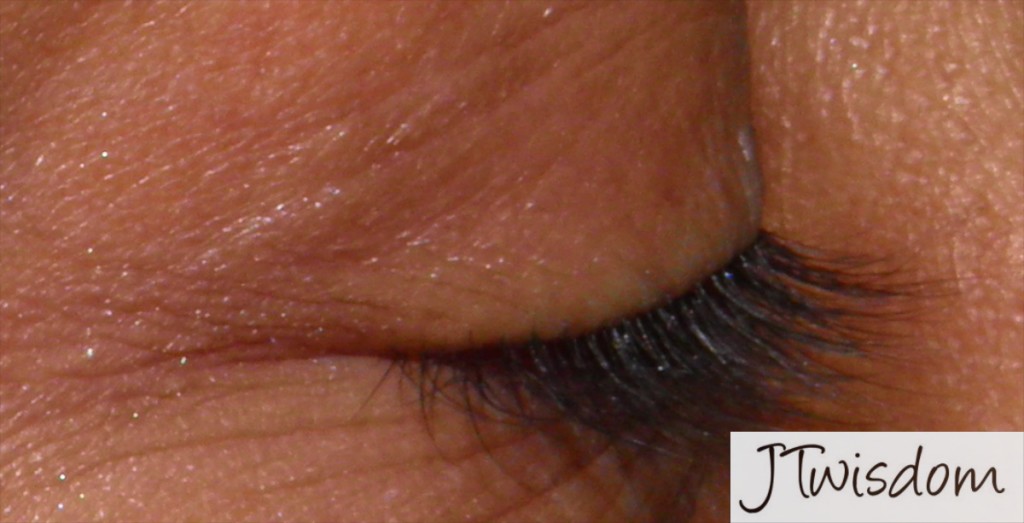 Up Close of eyelash