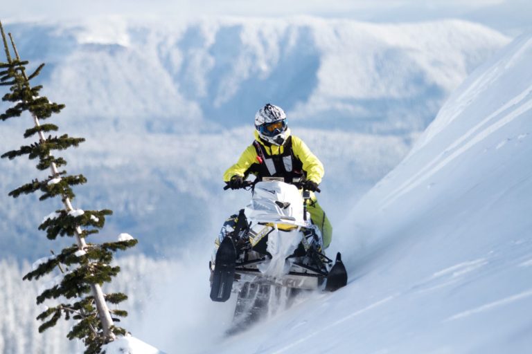 Snowmobile Fun for the Family Bubbling with Elegance and Grace